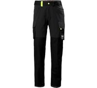 Helly Hansen Workwear 77408 Oxford 4X Cargo Trousers Black/Ebony Waist 33" 32"
