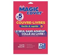 Oxford 5 Sheets Book Cover Magic Cover A4 PVC Smooth Thickness 9/100 Colourless