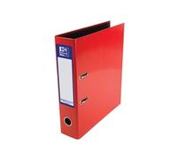Oxford 70mm Lever Arch File Laminated A4 Red 400107431
