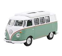 Oxford 76VWS002 VW T1 Camper Turquoise/White 1:76