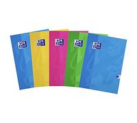 Oxford A4 192 Page Hardback Casebound Notebook Assorted Colours, Pack of 5, 400090141