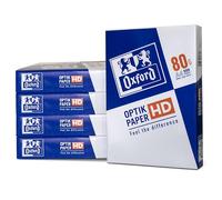 Oxford A4 Business Printer Paper Case | Premium Optik Paper, 5 Ream / 2500 sheets, Ideal for Offices