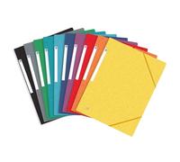 Oxford Document Wallets A4, Assorted Colours, Pack of 10, Office