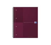 Oxford Hardback Wirebound Notebook 160 Pages Special Edition A4+ Red 400194459-S