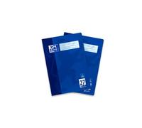 Oxford A4 Notebook for School Lined Line Style 27 - Lined. Format A4 Blue (Pack of 2)