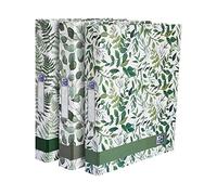 Oxford A4 Ring Binders, Leaves Pattern, 40mm Folders, Pack of 3