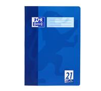 Oxford A4 School Exercise Book - 32 Pages 90 g/m² - Optic Paper Lines 21 - Lined Pack of 10 Pack of 10