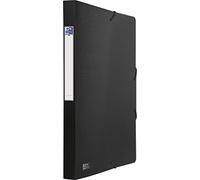 Oxford A4 Spine Width 2.5 cm Plastic Black Pack of 10