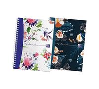 Oxford A5 Hardback Notebook, Pack of 2