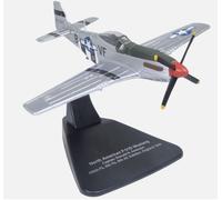 Oxford Diecast, Airplane, 1944 Mustang P51 Capt.D.R.Emerson 336th FS, 1:72 Scale Diecast Model, Adult Collectible