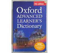 Oxford Advanced Learner's Dictionary, Seventh Edition: Paperback with Oxford 3000™ Vocabulary Trainer and Compass CD-ROM: 7th edition