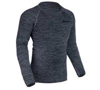 Oxford Advanced Motorcycle Base Layer Mens Inner Top Shirt Charcoal Marl