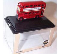 Oxford AEC Regent RT London Transport double decker bus vehicle 1:148 N gauge scale diecast model