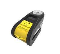 Oxford Alpha XA14 Disc Lock Alarm Black & Yellow (LK278)