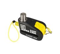 Oxford Alpha XA14 Security Motorbike Alarm Disc Lock - Yellow/Black