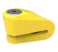 Oxford LK276 Alpha XD14 Motorcycle DISC Lock, Yellow, one Size