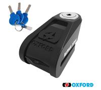 Oxford Alpha XD14 Motorcycle Scooter Disc Lock 14mm Pin Black Sold Secure New