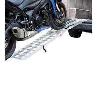 Oxford Ox748 Folding Ramp Silver