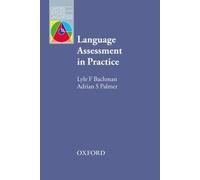 Oxford Applied Linguistics: Language Assessment in Practice