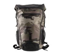Oxford Aqua B-25 Backpack Motorcycle Luggage, Camouflage/Black. Waterproof