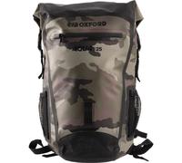 Oxford Aqua B-25 Backpack Motorcycle Luggage, Camouflage/Black. Waterproof