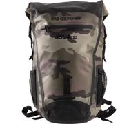Oxford Aqua B-25 Backpack Motorcycle Luggage, Camouflage/Black. Waterproof