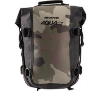 Oxford Aqua C7 Crash Bar Bag Adventure Bikes Motorcycle Luggage, Camouflage/Black. Waterproof