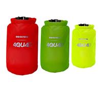 Oxford Oxford Aqua D Dry Bags (Pack of 3) - Red/Green/Orange One Size