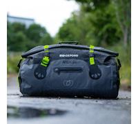 Oxford Rider Equipment Motorcycle Roll Bag - Black/Grey/Fluorescent