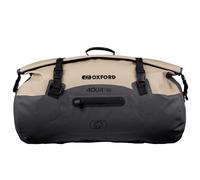 Oxford Aqua T-50 Waterproof Roll Bag Motorcycle Luggage, Desert/Grey