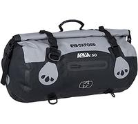 Oxford Aqua T Roll Bag - Waterproof, High-Visibility Easy Carry Bag, Black/Grey 50 Litre