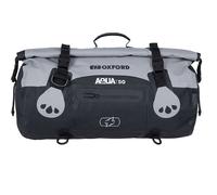 Oxford Models Roll Bag Aqua T – Waterproof, High-Visibility, Easy Carry – Black/Grey 50 Litre
