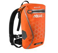 Oxford Aqua V20 Waterproof Motorcycle Bike Backpack Rucksack Orange 20L Hi Vis