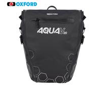 Oxford Oxford Aqua V 20 Single QR Pannier Bag - Black One Size