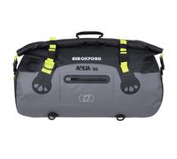 Oxford Aqua Waterproof Motorbike Motorcycle 30L Luggage Roll Bag Black/Grey/Fluo