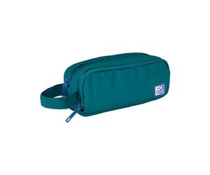 Oxford Aquamarine School Pencil Case 22.5 x 9.5 x 8 cm
