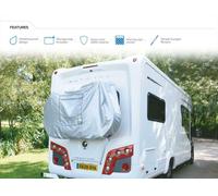 Oxc Aquatex Touring Premium Bike Cover Blue 3-4 Bikes