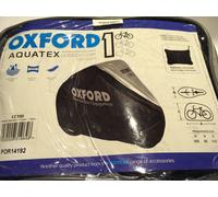 Oxford Unisex Single Oxford Aquatex Outdoor Bike Cover Silver 200x 80x 110 cm, Silver (Black/Silver), 200 x 80 cm UK