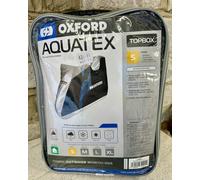 Oxford Aquatex Waterproof Motorcycle Scooter Elasticated Bike Cover with Top Box