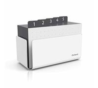 Oxford at Hand Note Card Organizer, 25 Dot Grid Cards, Charcoal, 1 Each (3342014)