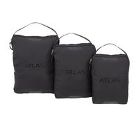 Oxford Packing Cubes Atlas - 3-Pack Luggage Organisers Storage Liners, Black