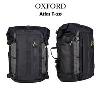 Oxford Atlas T20 Tourpack Motorcycle Adventure Luggage Bag Charcoal Black