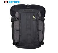 Oxford Atlas T-30 Advanced Tourpack Modular Motorcycle Luggage, 30l, Charcoal/Black
