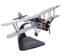 Herpa Military Model Airplane, Fairey Swordfish FAA/RN Historic Flight, RNAS Yeovilton, Scale 1:72 - Model Building Airplane, Aircraft Model for Collectors, Miniature Decoration, Army Aviator Made of