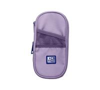 Oxford B-Max, School Pencil Case with Elastic Rubber, Recycled Material RPET, Lavender
