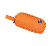 Oxford B-Smart Extra Large Pencil Case with 3 Compartments and Carry Handle Orange, Orange, 22,5 x 9,5 x 8 cm, Pencil case