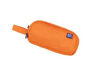Oxford B-Smart Extra Large Pencil Case with 3 Compartments and Carry Handle Orange, Orange, 22,5 x 9,5 x 8 cm, Pencil case