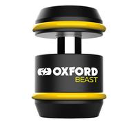 Oxford Beast Lock Padlock. Motorcycle Diamond Sold Secure. LK120, Black