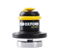 Oxford Beast Motorcycle Disc Lock, Sold Secure Diamond Rated Anti-Theft Lock, 16mm Hardened Steel Pin