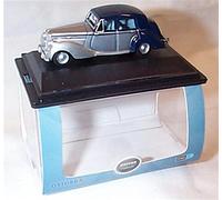 oxford bentley MKVI midnight blue shell grey car 1.76 scale diecast model